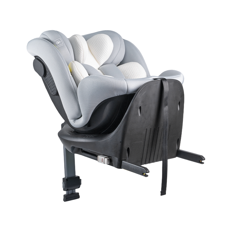 ISOFIX + podporná noha 360 rotácia dozadu/dopredu detská autosedačka 40-150 cm